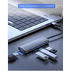 USB Hub 4 in 1, USB to USB 3.0 USB 2.0,4 Ports Portable USB Splitte