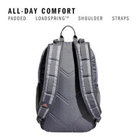 Mochila grande adidas Excel para hombres y mujeres, duradera para laptop y uso atlético