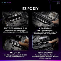 Tarjeta Madre ASUS ROG Strix Z890-H Gaming WiFi, PCIe 5.0, AI avanzado, DDR5, para Intel Core Ultra (Serie 2)