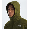 THE NORTH FACE Sudadera con capucha aislante Junction, tela repelente al agua, diseño circular, cómoda para explorar