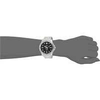 Reloj Casio para hombre, diseño análogo con dial marrón y acero inoxidable, resistente al agua y manecillas luminosas
