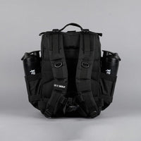 WOLFpak Mochila Negro Alpha de 25L resistente al agua, ideal para viaje o uso diario, con compartimento seguro y personalizable