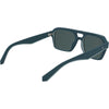 Gafas de sol rectangulares Calvin Klein para hombre, modelo CKJ25603S, estilo atrevido con marco RXable y colores mate