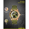 Reloj de cuarzo para hombre Invicta Specialty con correa de silicona y caja de acero inoxidable