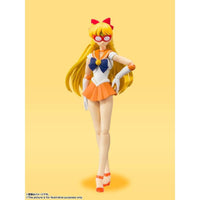 TAMASHII NATIONS - Pretty Guardian Sailor Moon - Sailor Venus - Animation Color Edition, Figura de acción Bandai Spirits