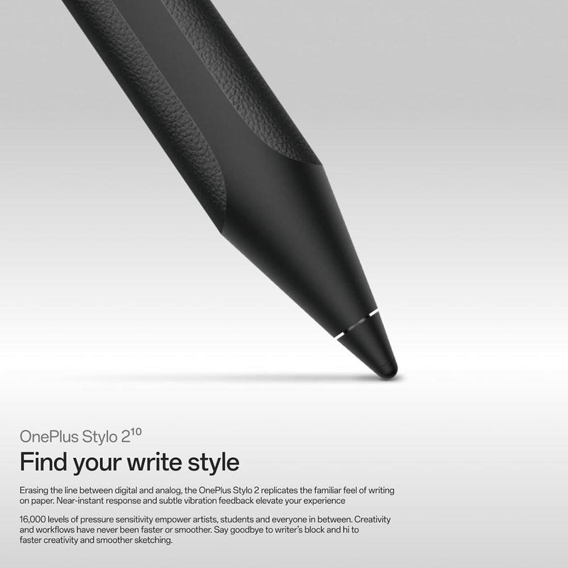 Stylus OnePlus Stylo 2 con Sensibilidad de 16000 Niveles, Anclaje Magnético, Batería Larga y Soporte de Inclinación