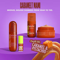 Perfume NYX Professional Makeup Caramelt Mami: Dulce Aroma a Caramelo para Cabello y Cuerpo, Vegano y Cruelty-Free