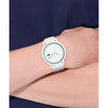 Lacoste Reloj 12.12 de silicona blanco para hombre con movimiento de cuarzo y cristal resistente a arañazos