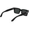 Gafas de sol rectangulares Calvin Klein con detalles metálicos y marco de acetato reciclado para un estilo sofisticado