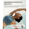 Auriculares De Oreja Abierta Shokz Openfit 2 Bluetooth, Micrófono, 48 Horas Reproducción, Carga Rápida, Beige