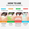 medicube Age-R Booster Pro - Dispositivo de cuidado de la piel coreano 6 en 1 para una piel de vidrio radiante y saludable