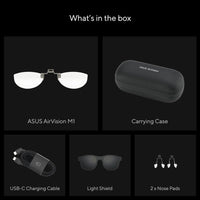 Gafas AR Inteligentes ASUS AirVision M1 con pantalla Micro-OLED, altavoces y conectividad USB-C