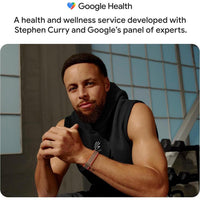 Google Fitbit Air Edición Especial Stephen Curry con seguimiento de actividad, ritmo cardíaco y sueño, coaching AI