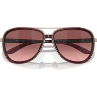 Gafas de sol Oakley para mujer modelo Oo4129 Split Time con lentes Plutonite que bloquean rayos UV y marco de metal O Matter