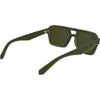 Gafas de sol rectangulares Calvin Klein Jeans CKJ25603S para hombre, diseño moderno ecoamigable con opción de lentes graduados