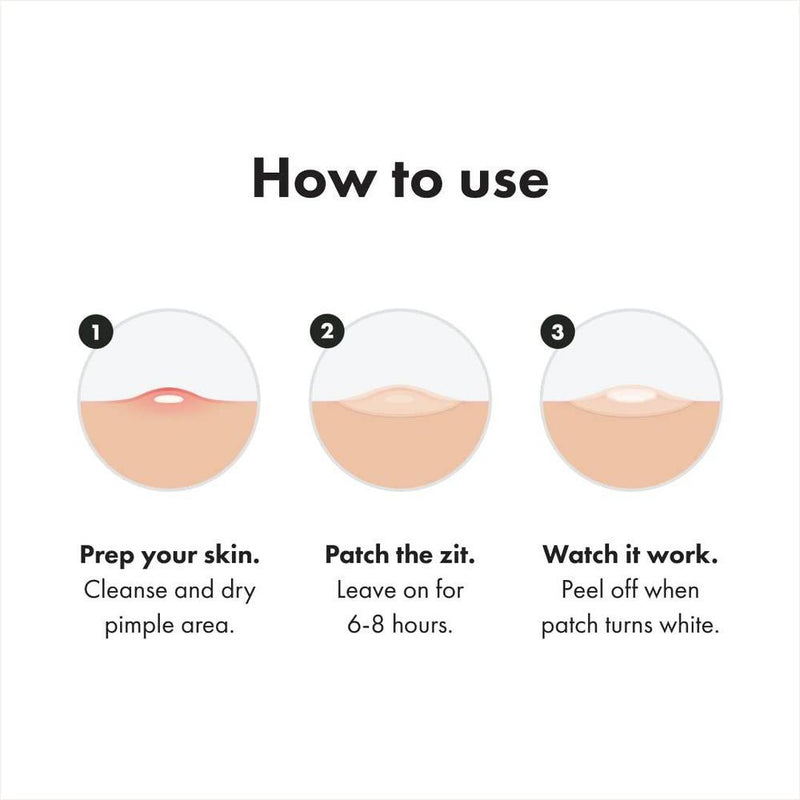 Parche hidrocoloide Mighty Patch de Hero Cosmetics para acné, cubre imperfecciones, vegano y cruelty-free