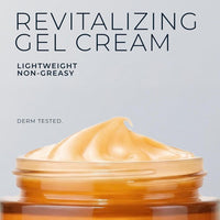 RoC Revive + Glow Hidratante Facial 10% Vitamina C Gel Antienvejecimiento Hipoalergénico Sin Aceite 50ml