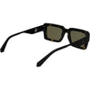 Gafas Rectangulares Calvin Klein Jeans con Monogram, Silueta Fluida y Montura RXable