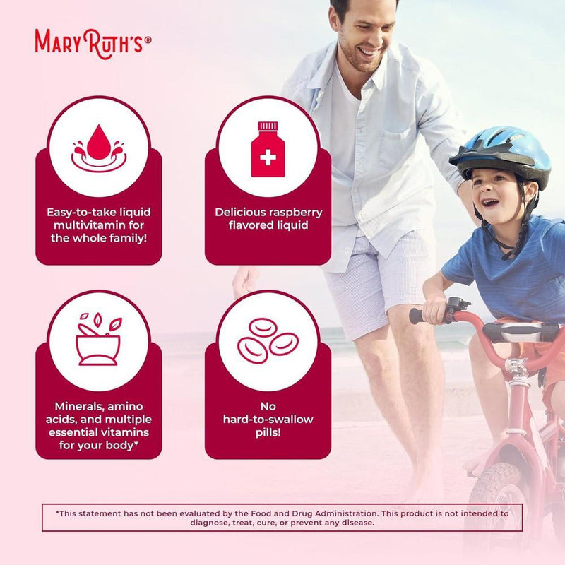 Multivitamínico líquido vegano para mujeres, hombres y niños con vitaminas para apoyo inmunológico y energético, sin gluten