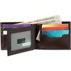 Set de carteras Calvin Klein minimalista y tarjeteros para hombre, diseño de cuero con tecnología RFID