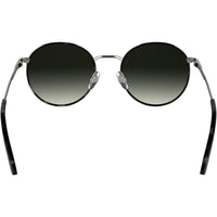 Lentes de sol Calvin Klein CK25101S con diseño redondo y marco de metal, incluyendo almohadillas nasales ajustables para mayor comodidad