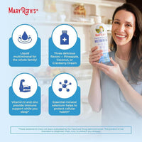 Multimineral líquido natural para dormir, vegano sin melatonina, con magnesio, calcio y vitaminas, sabor coco y sin OMG
