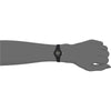 Casio LQ-139AMV-1B3 Reloj clásico de resina para mujer en color negro con marcas doradas y resistente al agua