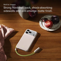 Funda Beats para iPhone 17 Pro Max con soporte, MagSafe, control de cámara, acabado mate y forro de microfibra, color piedra caliza