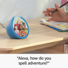 Amazon Echo Pop Kids con control parental y diseño de princesas Disney, incluye suscripción Amazon Kids+