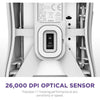 NZXT Lift 2 Symm - Mouse ergonómico ligero para juegos por cable con alta tasa de sondeo, interruptores y sensor óptico