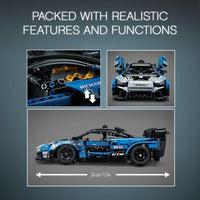 LEGO Technic McLaren Senna GTR 42123 Racing Sports - Kit de construcción, idea de regalo para niños y niñas