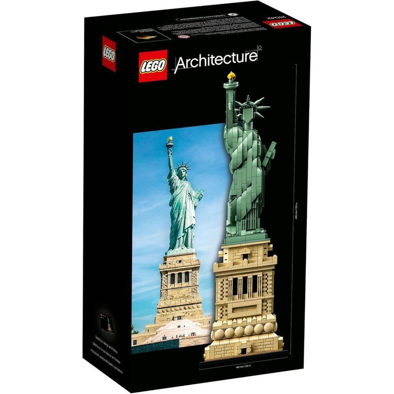 LEGO Architecture 21042 Set de Construcción Estatua de la Libertad - Recuerdo Coleccionable de Nueva York para Decoración Hogareña