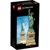 LEGO Architecture 21042 Set de Construcción Estatua de la Libertad - Recuerdo Coleccionable de Nueva York para Decoración Hogareña