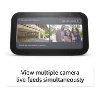 Amazon Echo Show 5 - Pantalla inteligente con sonido mejorado y múltiples capas de privacidad. Controla tu hogar y conéctate fácilmente
