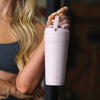 HydroJug Coctelera de acero inoxidable, aislada y a prueba de fugas, sin BPA para fitness, deportes y uso diario