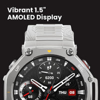 Amazfit T-Rex 3: Reloj Inteligente Militar Resistente, GPS, Mapas Offline, Larga Duración de Batería, 170 Modos Fitness, 1.5"