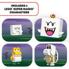 LEGO Super Mario King Boo's Haunted Mansion - Juguete de construcción interactivo de Halloween para niños con 4 minifiguras