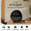 Amazon Echo Spot 2024, despertador inteligente con sonido vibrante y Alexa, compatible con Smart Home