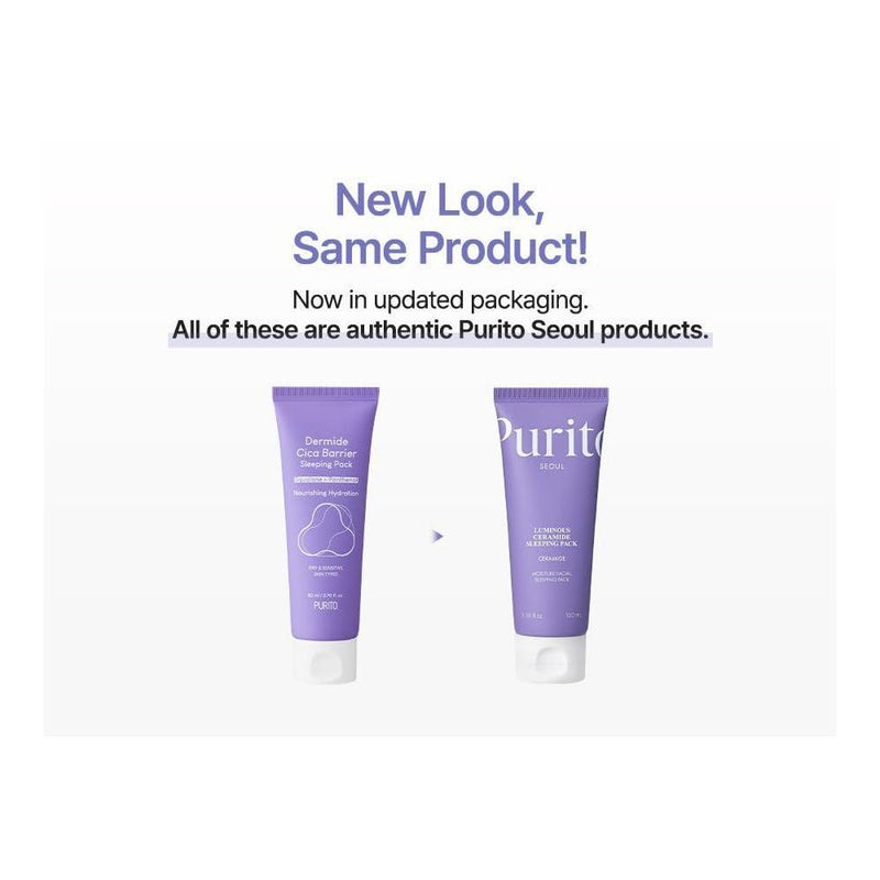 PURITO Crema Recuperadora Nocturna 100ml Para Piel Seca Y Sensible Vegana
