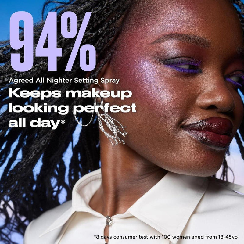 Urban Decay All Nighter Spray Fijador de Maquillaje Impermeable, Acabado Natural, Hasta 24 horas de uso