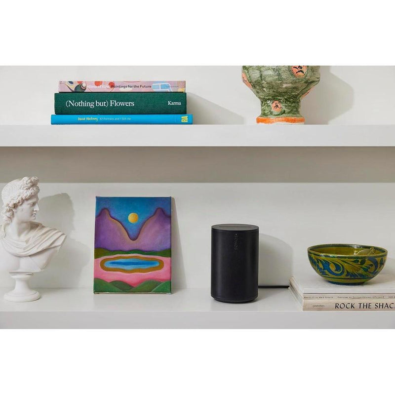 Sonos Era 100 SL - Altavoz compacto sin micrófono, con conectividad WiFi y Bluetooth, color negro