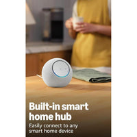 Amazon Echo Dot Max: bocina inteligente con Alexa, sonido envolvente y hub de Smart Home integrado, blanco glacial
