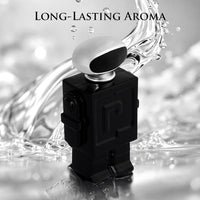 Robot Noir para hombre, fragancia fresca de madera con cardamomo, ruibarbo, bergamota, limón, vainilla y vetiver haitiano