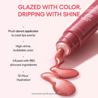 Glaze Craze Donut Delight Dúo de Sérum Labial Hidratante con Color