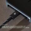 Beats Cable USB-C a USB-C Tejido de Carga Rápida, Durable, Compatible con Apple y Android, Color Negro Perno