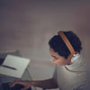 Bang & Olufsen Beoplay HX - Auriculares Inalámbricos ANC Sobre La Oreja Timber