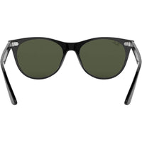 Ray-Ban RB2185 Wayfarer II - Gafas de sol redondas para hombre con protección UV y armazón de acetato duradero