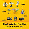 LEGO Creator Set de Construcción retro 3 en 1 de patín, skate y radiocasete