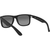 Ray-Ban RB4165 Justin Gafas de sol rectangulares unisex de plástico de alta calidad, protección UV y varias opciones de color