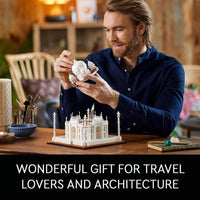 LEGO Architecture Taj Mahal 21056 Set de Construcción - Monumento para Exhibición y Decoración en Hogar